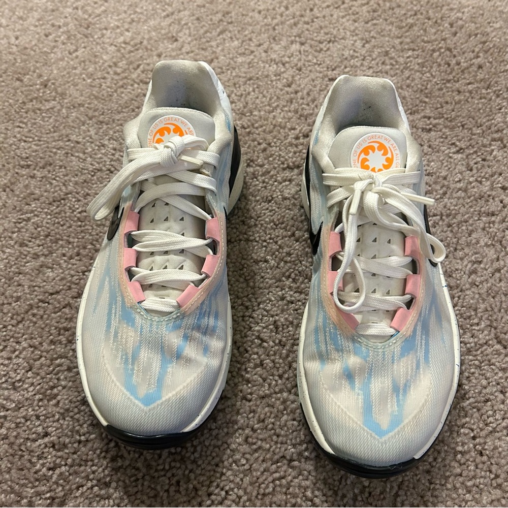 Nike Air Zoom GT Cut 2 Basketball Shoes Sail Pink Spell Women’s Size 9 - Picture 2 of 13
